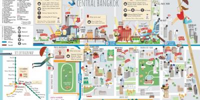 Бангкок худалдааны цогцолбор газрын зураг