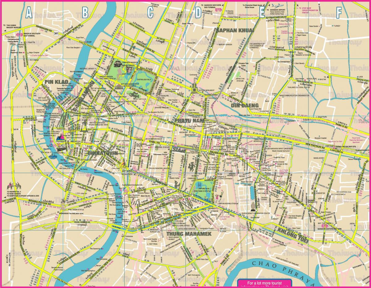 хотын газрын зураг бангкок