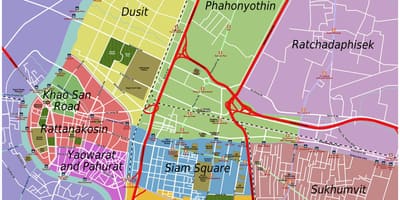 Газар бангкок газрын зураг
