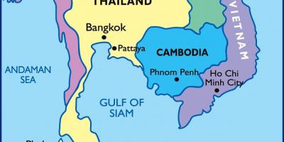 Тайландын бангкок газрын зураг