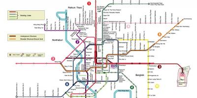 Бангкок метроны станц зураг